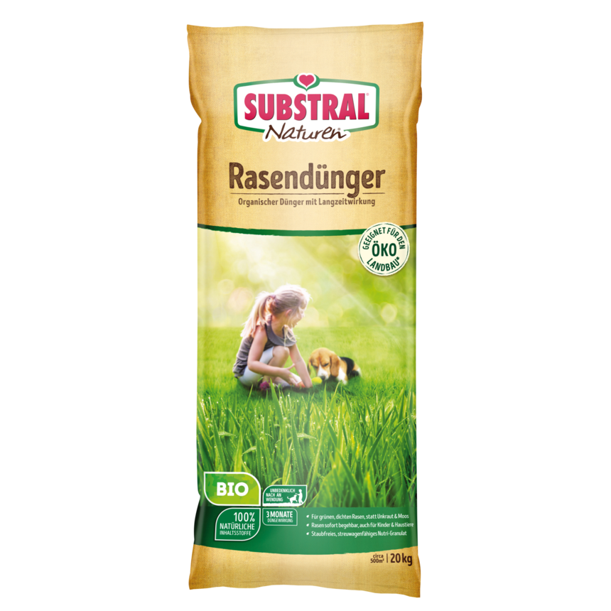 Naturen Bio Rasendünger 20 kg | Lagerhaus Salzburg